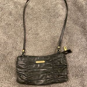Michael Kors Crossbody Black and Gold Purse